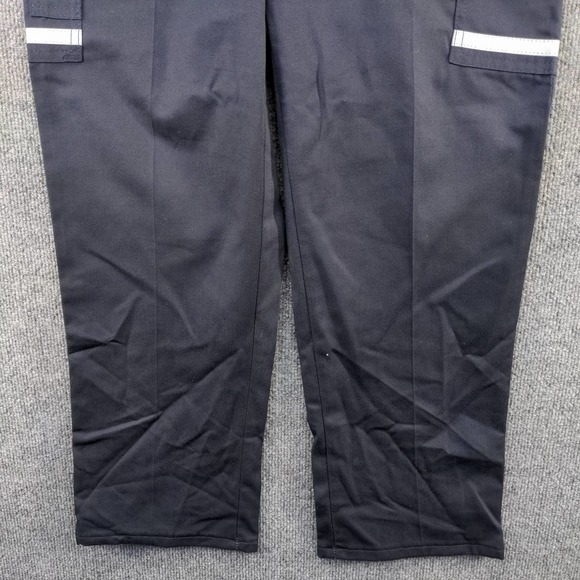 FedEx Stan Herman Womens Reflective Uniform Pants Blue Size 04-35U Pockets - Picture 7 of 10